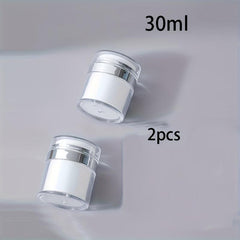 2pcs Airless Vacuum Cream Sample Vials Lotion Container