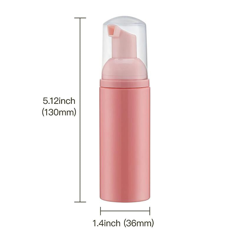 3 PCS 60ml Foaming Soap Bottle Travel Pink Pump