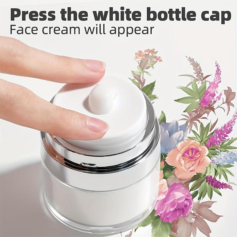 5pcs Airless Pump Dispenser Cream Vacuum Bottle Toiletries Travel Con