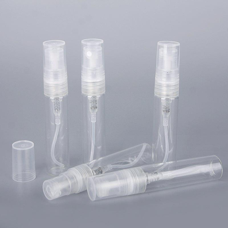 8pcs 3ml Mini Clear Glass Spray Bottle Refillable Perfume Atomizer for Travel