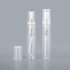 8pcs 3ml Mini Clear Glass Spray Bottle Refillable Perfume Atomizer for Travel