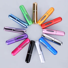 5PCS Mini Refillable Perfume Bottles Spray Pump Empty Atomizer Travel 5ml