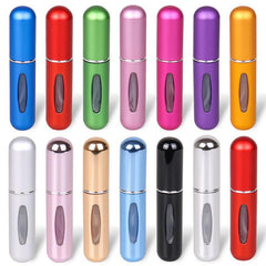 5PCS Mini Refillable Perfume Bottles Spray Pump Empty Atomizer Travel 5ml