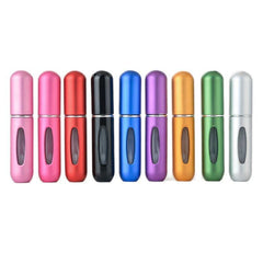 5PCS Mini Refillable Perfume Bottles Spray Pump Empty Atomizer Travel 5ml