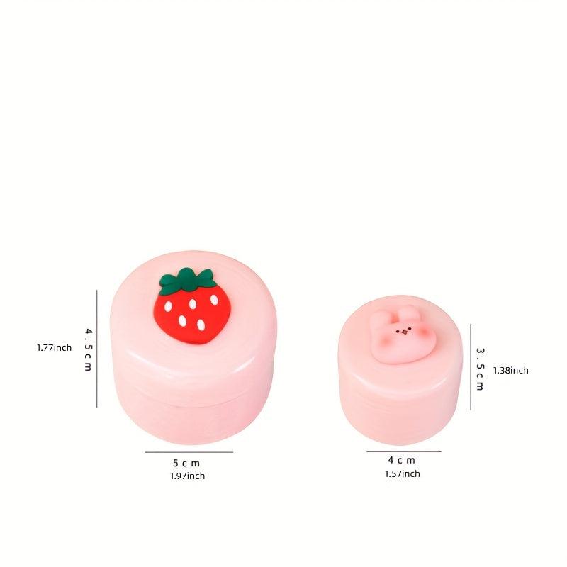 Portable Cartoon Bottle for Creams Pills Liquids Travel Trial Sizes