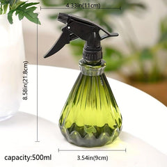 500ml Water Fine Mist Spray Bottle for Cleaning Solutions and Styling