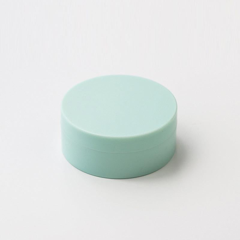 Waterproof Mini Storage Box with Powder Puff Macaron Loose Powder Container