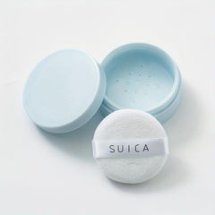 Waterproof Mini Storage Box with Powder Puff Macaron Loose Powder Container