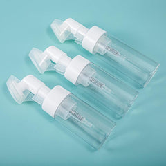 Empty Soap Foaming Bottle with Silicone Brush Head 100-120 ml