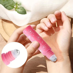 1pc 10ml Roller Bottles with Steel Balls Refillable Perfume Sample Bottles