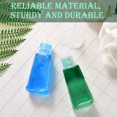 10pcs 1oz Empty Bottles Flip Cap Travel Size Containers