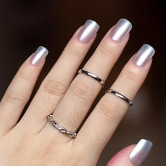 French Ballerina Nail Tips Full Cover False Nail Tips 12 Sizes