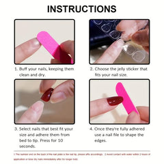 24pcs Pink Press On Nails Full Coverage Short Square False Nails for Women