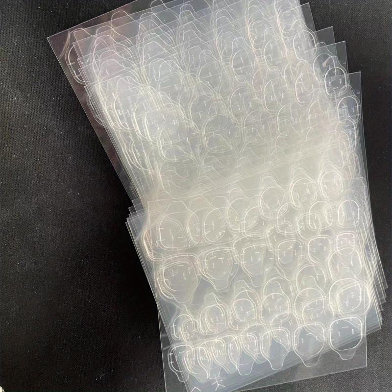 480 Sheets Nail Sticker Adhesive Tabs Double Side Nail Glue Manicure Tool