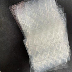 480 Sheets Nail Sticker Adhesive Tabs Double Side Nail Glue Manicure Tool