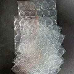 480 Sheets Nail Sticker Adhesive Tabs Double Side Nail Glue Manicure Tool