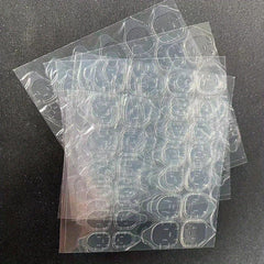 480 Sheets Nail Sticker Adhesive Tabs Double Side Nail Glue Manicure Tool