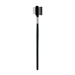 Steel Eyebrow Eyelash Dual Comb Extension Brush Makeup Tool