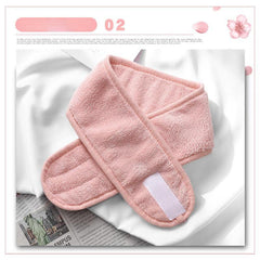 Women Adjustable SPA Facial Headband Bath Makeup Hair Band Headbands