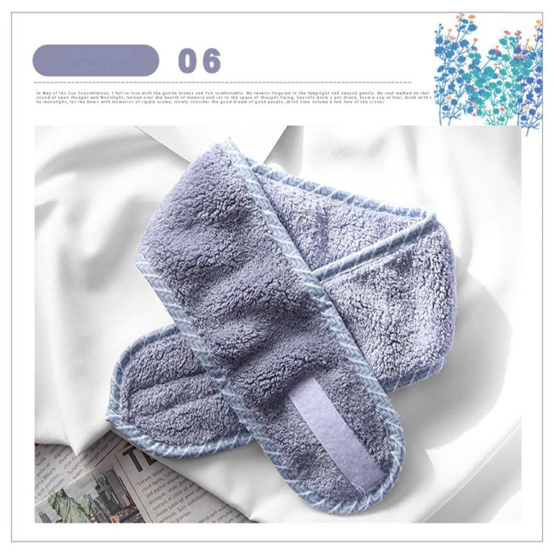 Women Adjustable SPA Facial Headband Bath Makeup Hair Band Headbands