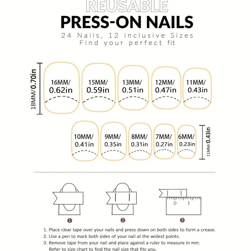 24pcs Nude Pink Press On Nails Full Cover Short Square False Nails