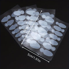 12pcs Reusable French Nail Forms for Perfect Manicures