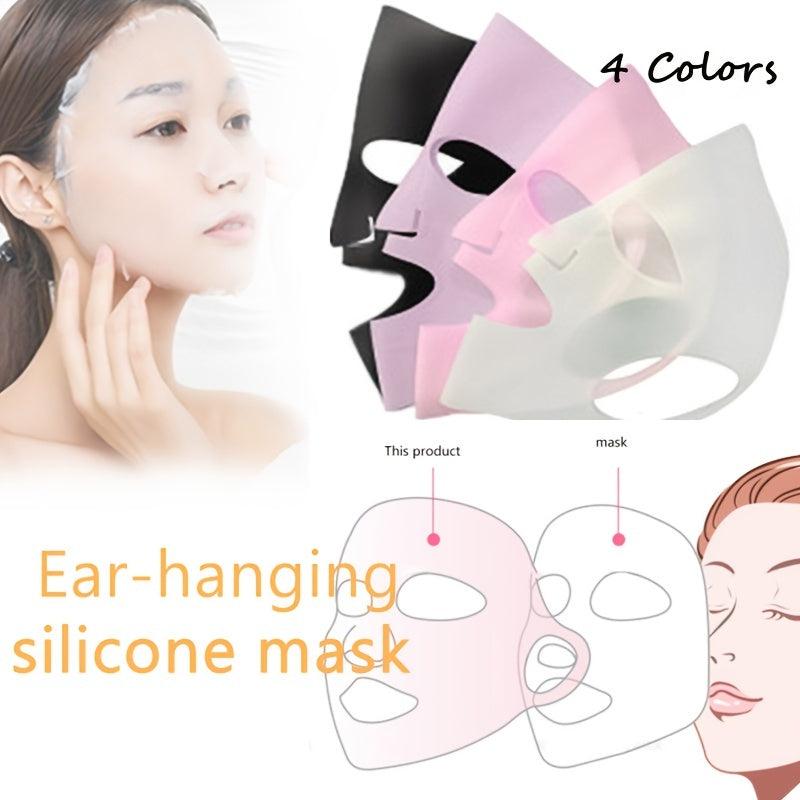 Silicone Facial Mask Cover Reusable Mask Cover For Sheet Masks Moisturizing Face