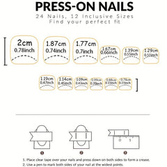 24pcs Wine Red Matte Press On Toenails Full Cover Nail Tip