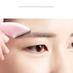 3 Pcs Eyebrow Grooming Set Eyebrow Comb Scissors Scraper Women Gift
