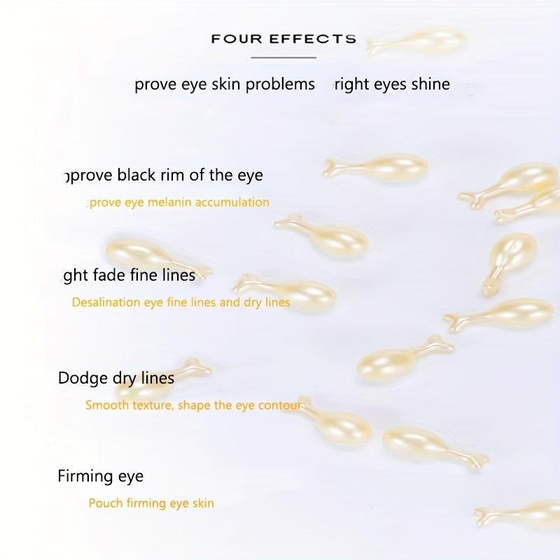 7 Pcs Capsules Retinol Eye Serum for Firming Skin Smooth Wrinkles