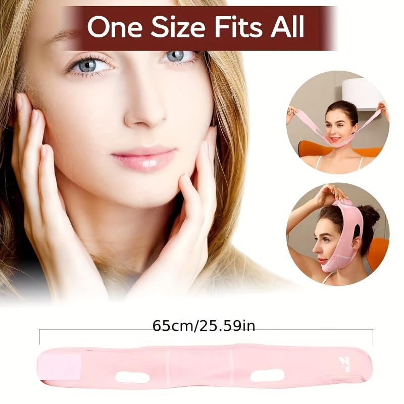 2PCS V Face Correction Belt Double Chin Reducer