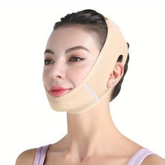 2PCS V Face Correction Belt Double Chin Reducer