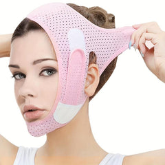 2PCS V Face Correction Belt Double Chin Reducer