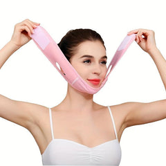 2PCS V Face Correction Belt Double Chin Reducer