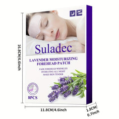 Lavender Night Sleep Skin Care Hydrogel Forehead Wrinkle Patch