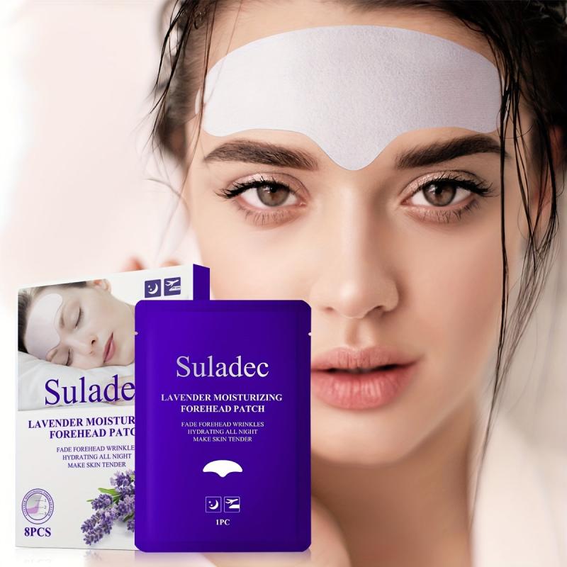 Lavender Night Sleep Skin Care Hydrogel Forehead Wrinkle Patch