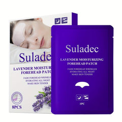 Lavender Night Sleep Skin Care Hydrogel Forehead Wrinkle Patch