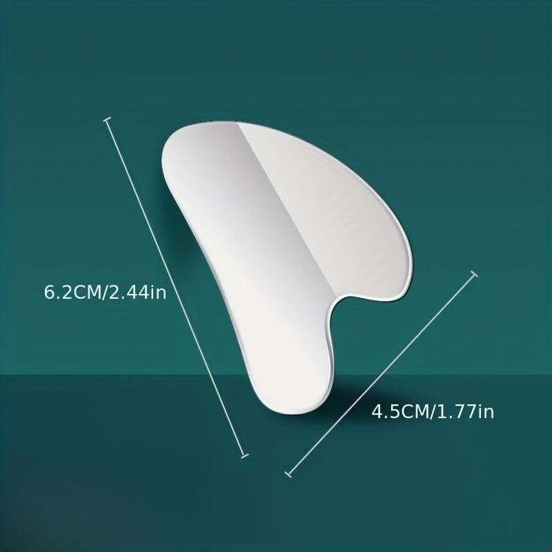 Stainless Steel Gua Sha Facial Tools Face Metal Tighten Skin Heart Massage