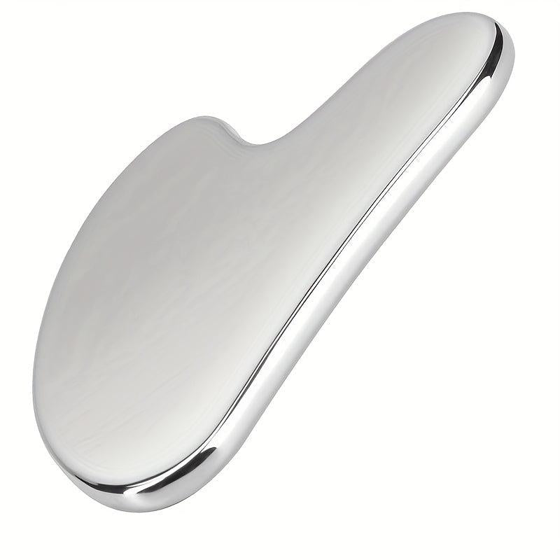 Stainless Steel Gua Sha Facial Tools Face Metal Tighten Skin Heart Massage