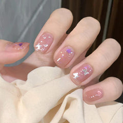 Y2K 3D Nail Strips Full Wraps Self Adhesive Nail Polish Stickers