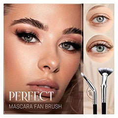 Mascara Fan Brush Set 2pcs Dolly Mascara Fan Shaped Brush