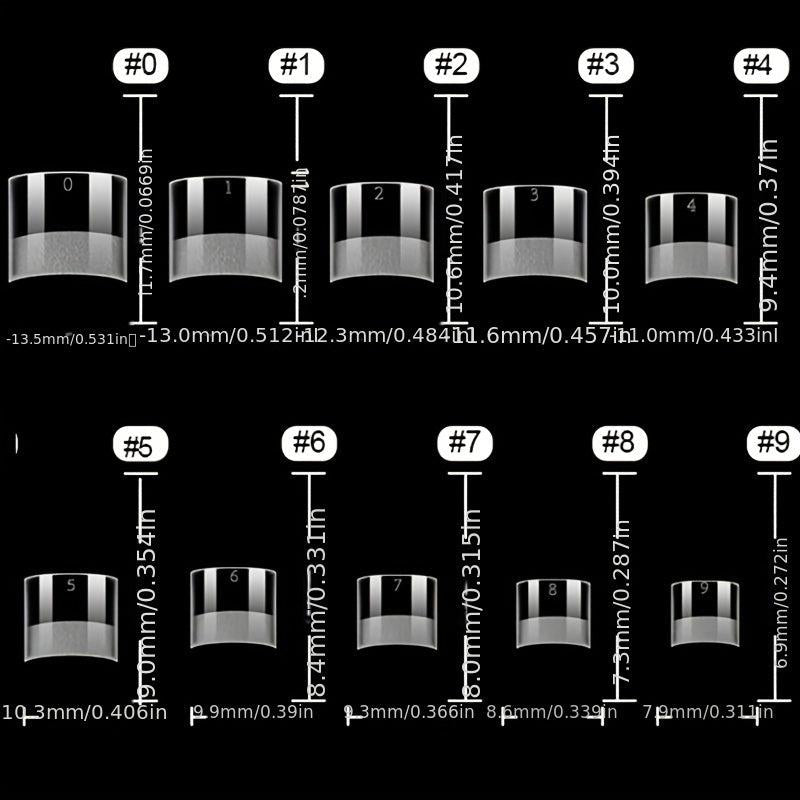 200pcs Soft Gel Nail Tips Half Matte Clear Acrylic Nail Tips French False Nails