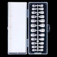 Full Cover Almond Nail Tips for Acrylic Nails - Professional Soft Gel Nail Tips