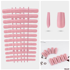 Y2K Square Press On Nails Full Coverage Acrylic False Nails