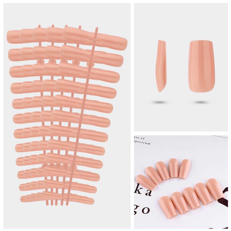 Y2K Square Press On Nails Full Coverage Acrylic False Nails
