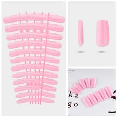 Y2K Square Press On Nails Full Coverage Acrylic False Nails