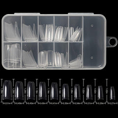 French Acrylic Nail Tips 100 PCS Press On Nails with Box