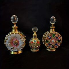 Dubai Mini Perfume Bottle Empty Essential Oils Storage Vials