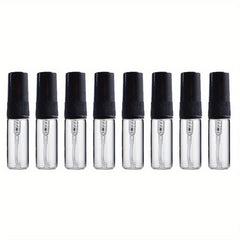 8pcs Portable Perfume Bottle Set Glass Spray Container Travel Atomizer