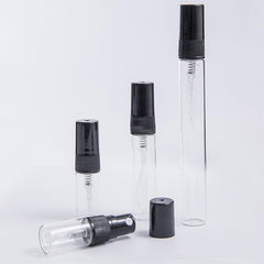 8pcs Portable Perfume Bottle Set Glass Spray Container Travel Atomizer